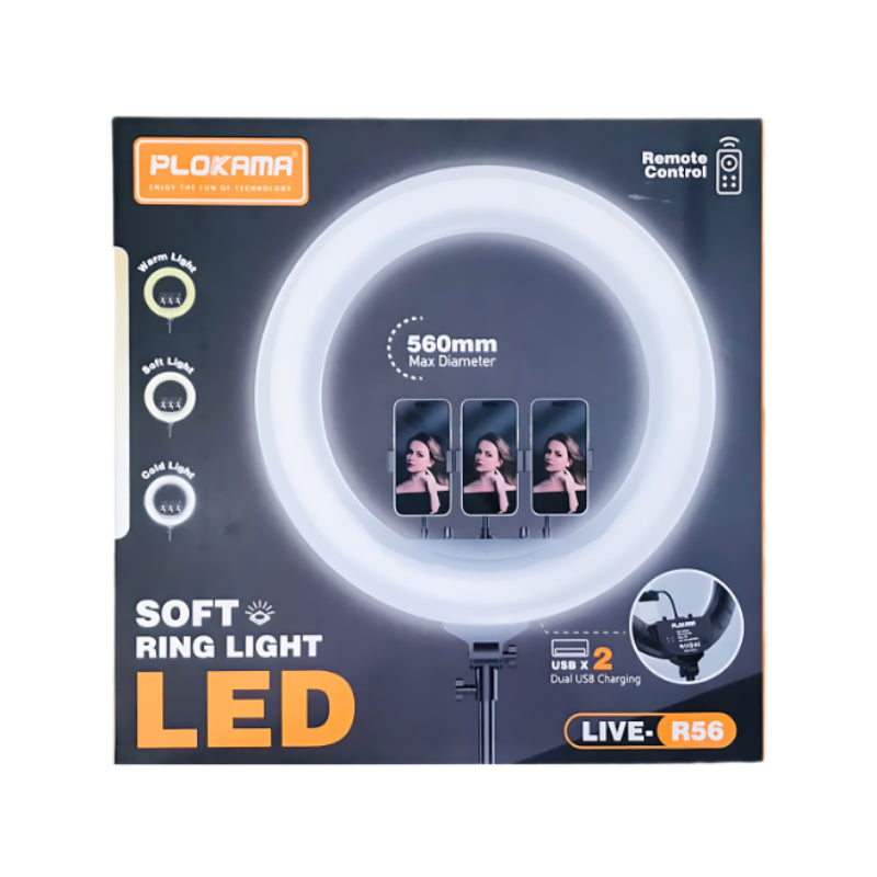 PLOKAMA LIVE-R56 RING LIGHT