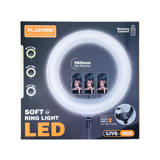 PLOKAMA LIVE-R56 RING LIGHT