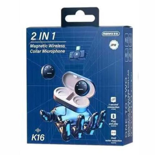 REMAX K-16 Magnetic wireless collar microphone