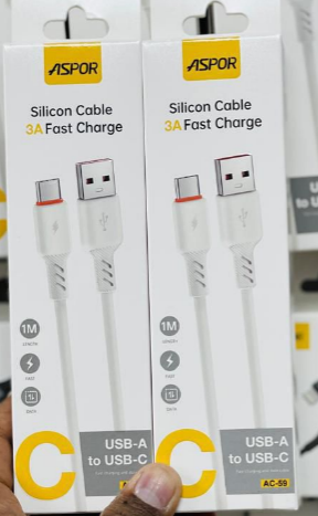 ASPOR AC-59 3A USB TO TYPE-C CABLE